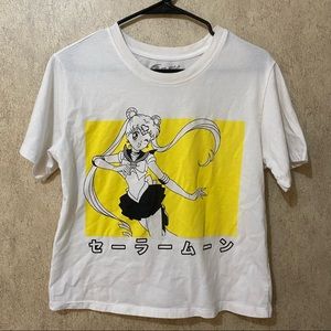 Sailor Moon Crop Top Size Large
